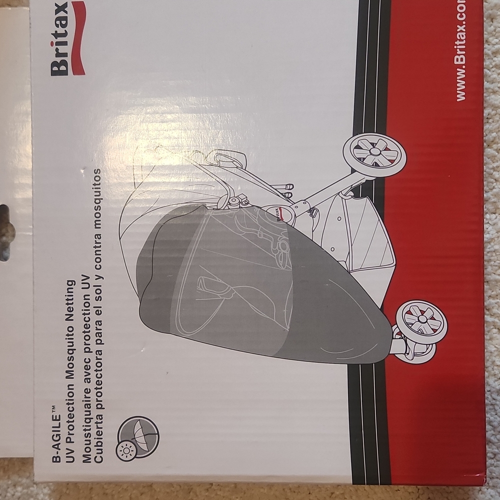 COPY - Britax UV protection mosquito stroller netting